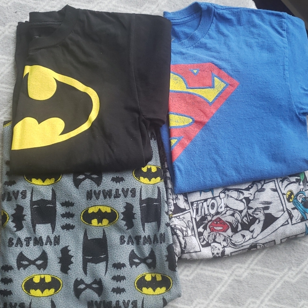 Boys Batman & Superman bundle